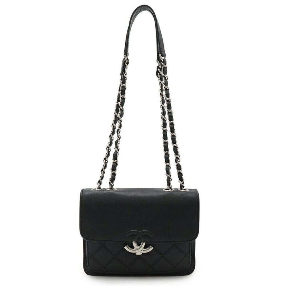 Chanel Half Coco Leather Shoulder Bag